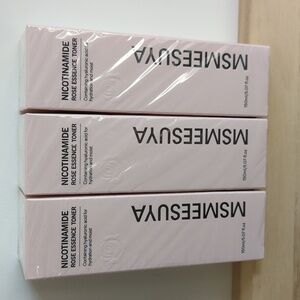 Msmeesuya Nicotinamide Rose Essence Toner 3 Pack Bundle